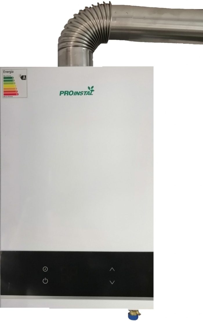 Calefón a supergás 10 litros tiro balanceado